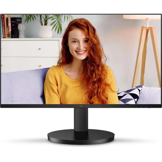 Imagem de Monitor 23,8" AOC 24B3HMF2, tela VA Full HD com ajuste de altura, 100Hz, 1 ms  AOC