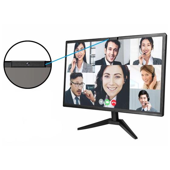Imagem de Monitor 24'' LED 60hz STORM-Z COM WEB CAM E MICROFONE INTEGRADOS