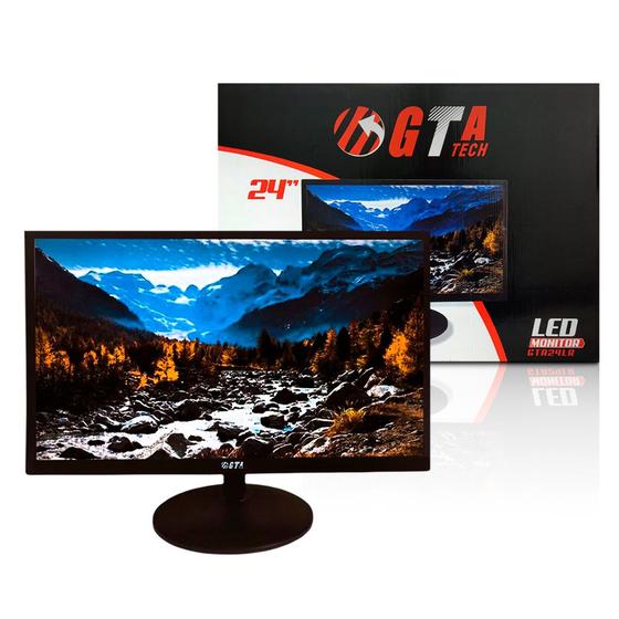 Monitor 24' Led Full Hd 1920x1080 Hdmi/Vga Preto GTA24LR GTA Tech é boa?