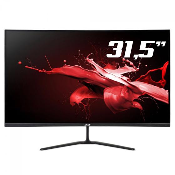 Imagem de Monitor 32 Acer Curvo De Ed320Qr Sbiipx Freesync 165Hz 1ms HDR10 