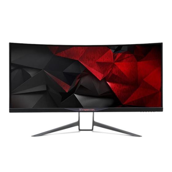 Imagem de Monitor 34 LED ACER Gamer - IPS - QHD - Curve - 100HZ - 4MS - HDMI - Display PORT- Nvidia G-SYNC -