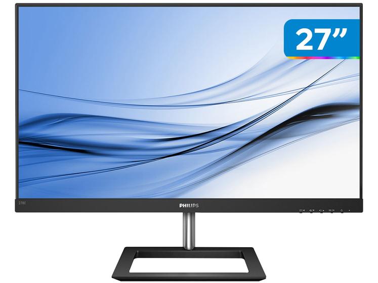 Imagem de Monitor 4K Widescreen Philips 278E1A 27" IPS HDMI DisplayPort