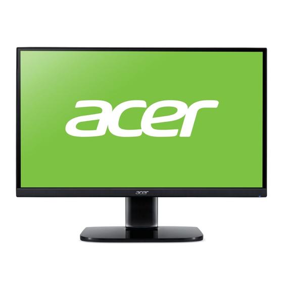 Imagem de Monitor Acer 27” ZeroFrame LED IPS FHD 100Hz 1ms VRB sRGB 99% AMD FreeSync 1x VGA 1x HDMI KA272 Ebi