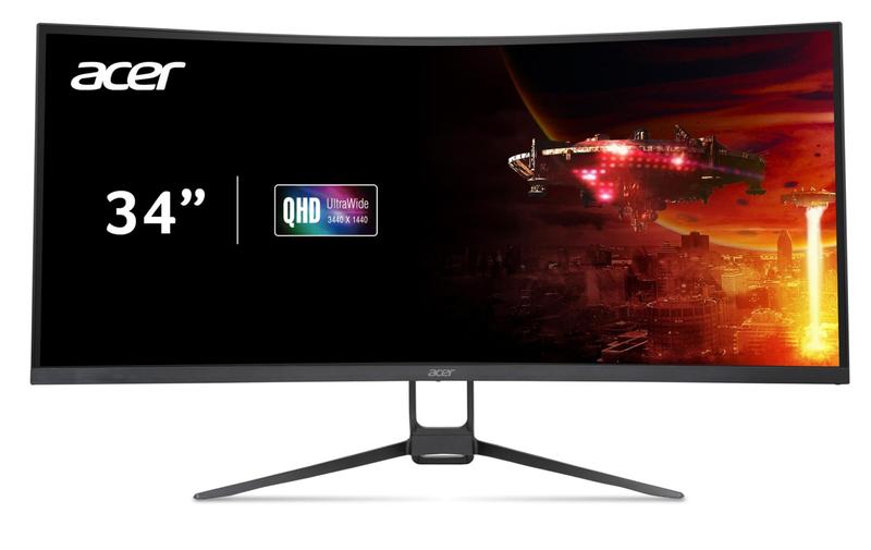 Monitor acer Nitro 34 UWQHD 3440 x 1440 1000R curvo Menor preço em Monitor acer Nitro 34 UWQHD 3440 x 1440 1000R curvo