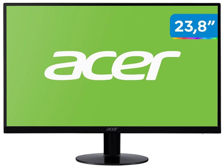 Monitor Acer Ultra-Thin 23,8" 120Hz 1ms Full HD IPS LED HDMI SA240Y Menor preço em Monitor Acer Ultra-Thin 23,8" 120Hz 1ms Full HD IPS LED HDMI SA240Y