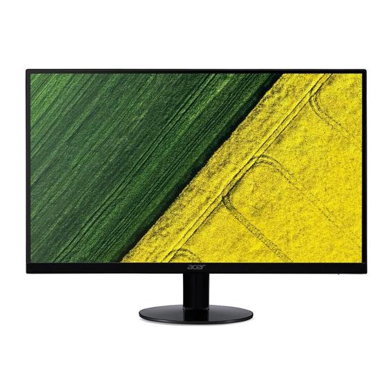 Imagem de Monitor Acer Ultra-Thin SA240Y G0, 23.8"" LED IPS, Full HD, 120Hz, 1ms, HDMI e VGA, Adaptive-Sync - UM.QS0AA.005