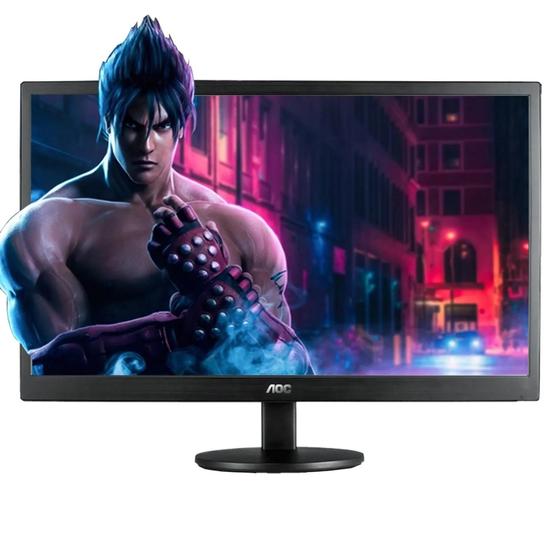 Monitor AOC 21.5 Pol FULL HD LCD LED VGA HDMI E2270SWHEN - Monitor para ...