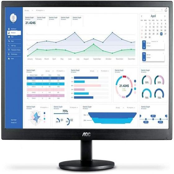 Monitor aoc led full hd 23,6 m2470swh2 Menor preço em Monitor aoc led full hd 23,6 m2470swh2