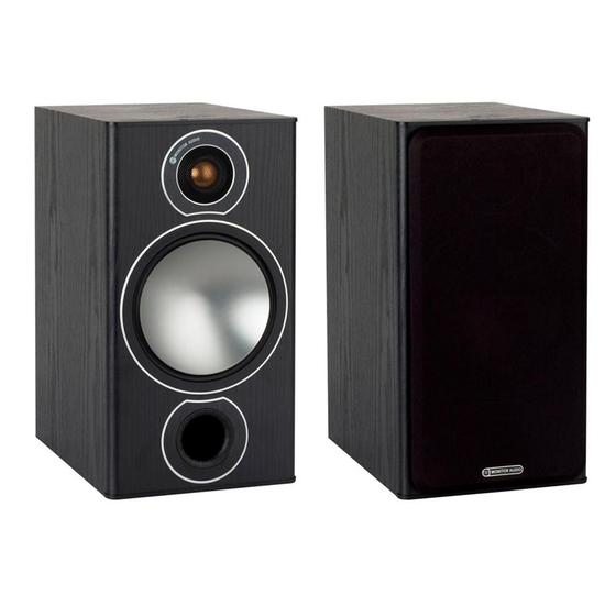 Imagem de Monitor Audio Bronze 2 - Par de caixas acústicas Bookshelf 2-vias para Home Theater Preto