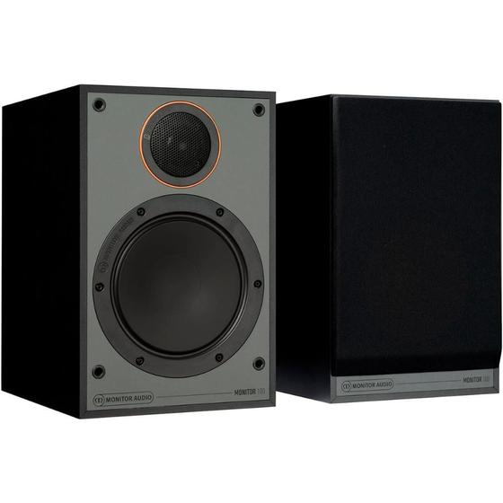 Imagem de Monitor Audio Monitor 100 4G Par de Caixas Bookshelf 100W 8 Ohms Preto