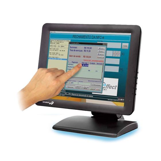 Imagem de Monitor Bematech Touch Screen LCD TM-15