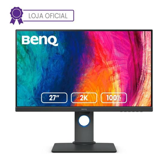 Monitor benq para design profissional 27" 2k led ips qhd 16:9 conectividade usb-c pd2705q Menor preço em Monitor benq para design profissional 27" 2k led ips qhd 16:9 conectividade usb-c pd2705q