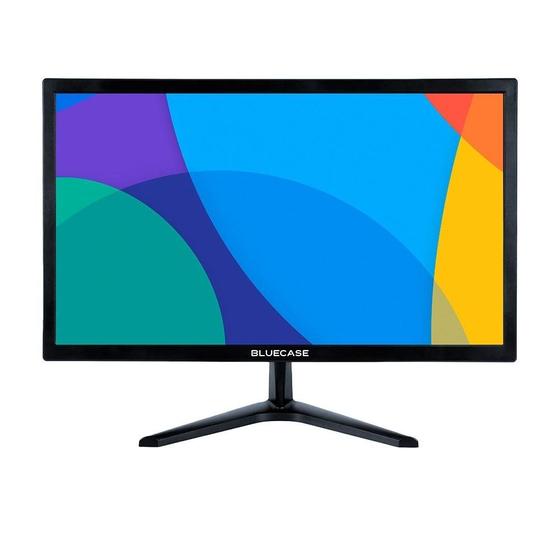 Imagem de Monitor Bluecase CX Parda 23,6" FHD LED, 75Hz, Inclinação Ajustável, HDMI e VGA, VESA, Preto - BM24K2HVWBX