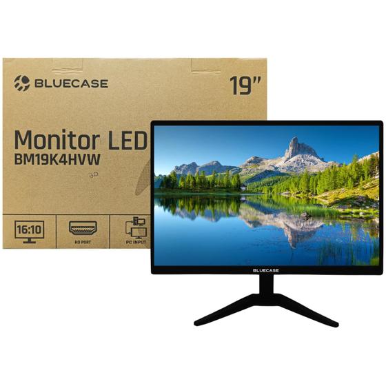 Monitor Bluecase, Tela De Led 19" 75hz, Resolução 1440x900, Wxga+, HDMI ...