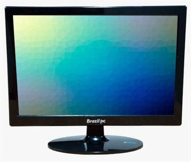 Imagem de Monitor Brazil Pc 15 Polegas Led 15.4 Preto 110v/220v