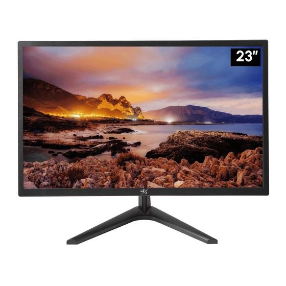 Imagem de Monitor BRX LED 23" TRW HDMI + VGA - MBRX23BK