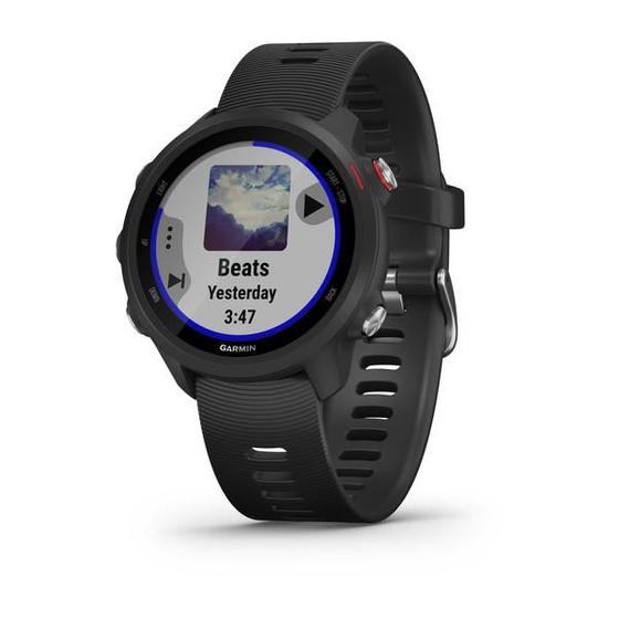 Imagem de Monitor Cardíaco de Pulso com GPS Garmin Forerunner 245 Music Preto