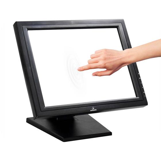 Monitor Concórdia 15" VGA/USB Preto com Touch Capacitive é boa?