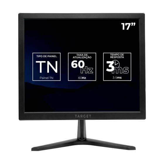Monitor Corporativo/Office TGT MG17, 17. Pol ,Led HD, 3ms, 60Hz, HDMI/VGA, TGT-M173M60-01 é ruim? Monitor Corporativo/Office TGT MG17, 17. Pol ,Led HD, 3ms, 60Hz, HDMI/VGA, TGT-M173M60-01 é boa?
