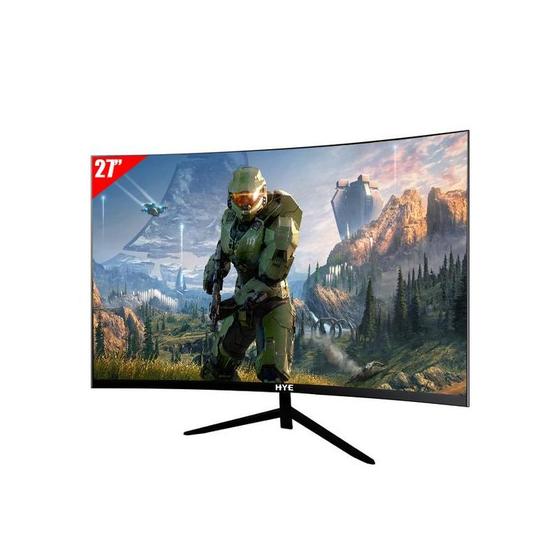 Imagem de Monitor Curvo Hye Hd Vga Hdmi De Hy27View75 27 Pol Full 75Hz 16 9 Com