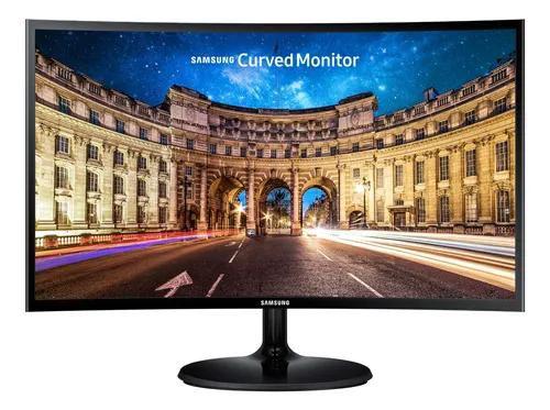 Monitor CURVO SAMSUNG 24" LC24F390FH led 24" black high glossy 100V/240V Menor preço em Monitor CURVO SAMSUNG 24" LC24F390FH led 24" black high glossy 100V/240V
