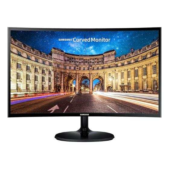 Imagem de Monitor Curvo Samsung 27" FHD, HDMI, VGA, Freesync, CF390