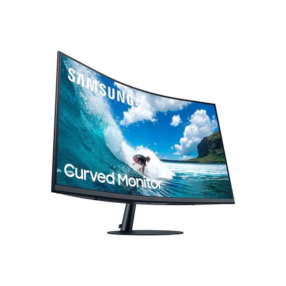Monitor Curvo Samsung 32" FHD, HDMI, Display Port, VGA, 75hz, Freesync, LC32T550FDLXZD Menor preço em Monitor Curvo Samsung 32" FHD, HDMI, Display Port, VGA, 75hz, Freesync, LC32T550FDLXZD