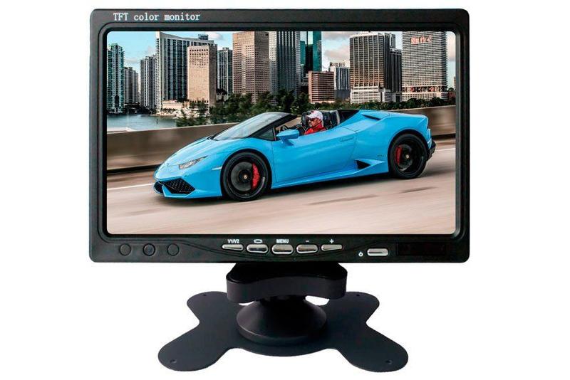 Imagem de Monitor de 7" LCD IPS RS-737BR PRO LINE 12/24V 