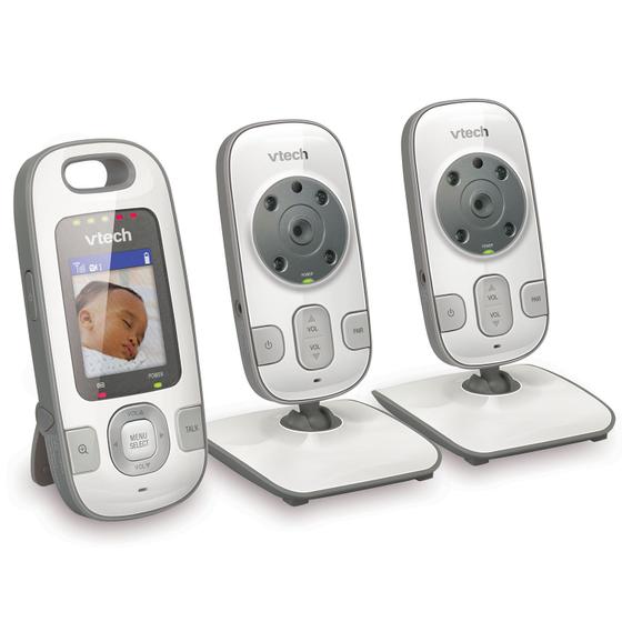 Imagem de Monitor de Bebê Digital VTech BV73122GY com 2 Câmeras - Cinza