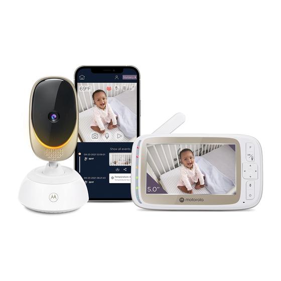 Imagem de Monitor de Bebê Motorola VM85 WiFi - com Câmera e Luz Noturna