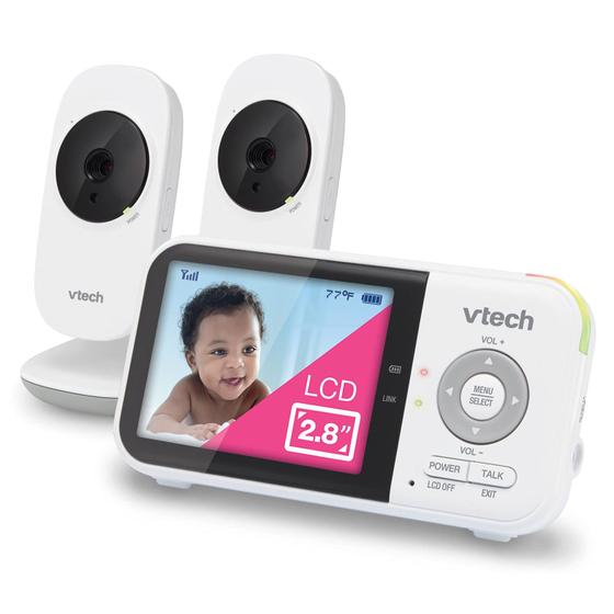 Imagem de Monitor de Bebê VTech VM819-2 com Tela de 2,8" e 2 Câmeras