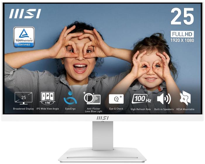 Imagem de Monitor de computador MSI PRO MP253W 24,5 polegadas IPS 1920 x 1080