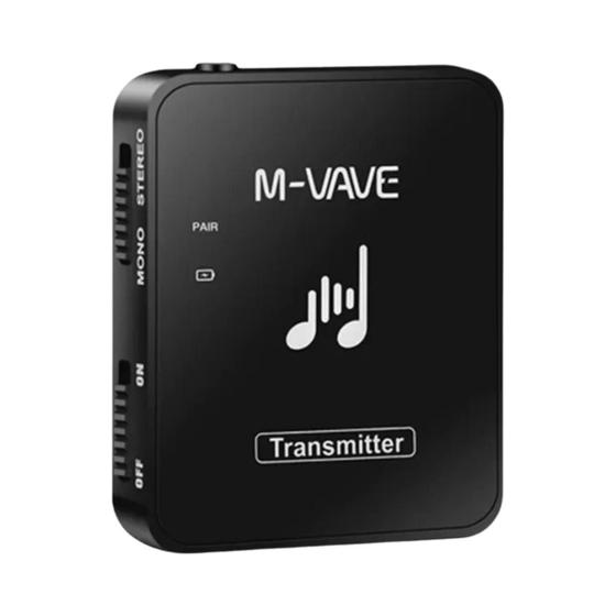 Imagem de Monitor de Fone de Ouvido Sem Fio M-wave WP-10 - Recarregável 2.4G - Transmissão Mono