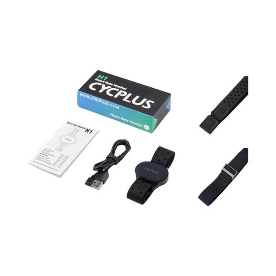 Imagem de Monitor de Frequência Cardíaca Bluetooth ANT+ - Sensor de Pulso com Braçadeira