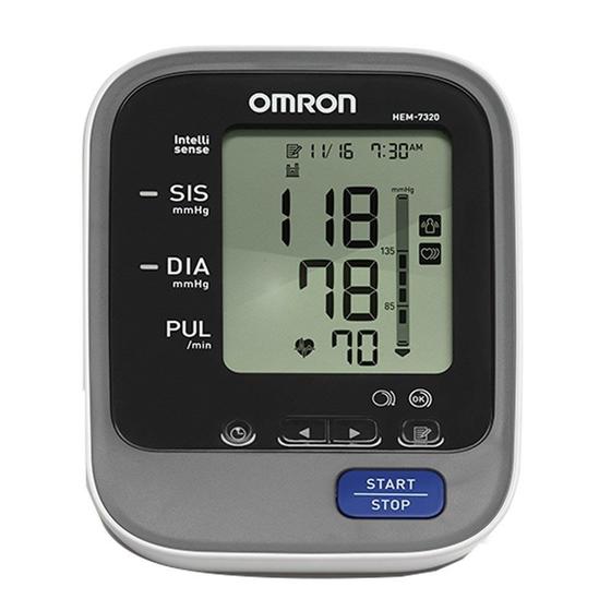 Monitor de Pressão Arterial Omron HEM-7320 Digital de Braço Menor preço em Monitor de Pressão Arterial Omron HEM-7320 Digital de Braço