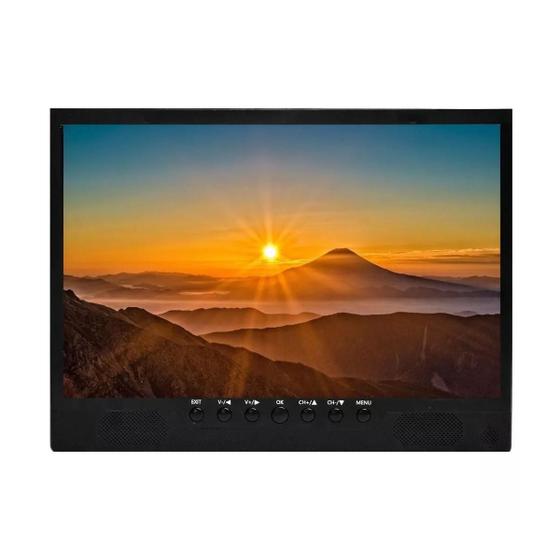 Imagem de Monitor De Vídeo Portátil Tomate 14.1 Com Conexão Hdmi E Usb