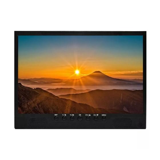 Imagem de Monitor de Vídeo Portátil Tomate 14.1 com Conexão HDMI e USB