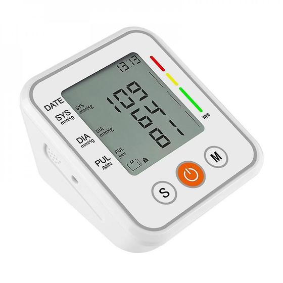 Imagem de Monitor digital automático de pressão arterial com grande display LCD (voz)
