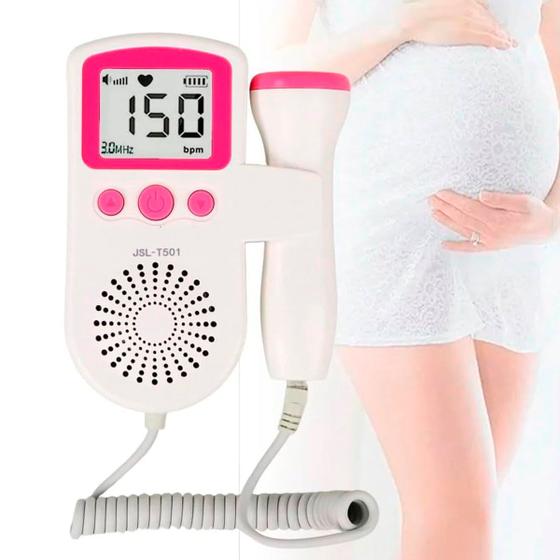 Imagem de Monitor fetal portátil para escutar os batimentos cardíacos com precisão