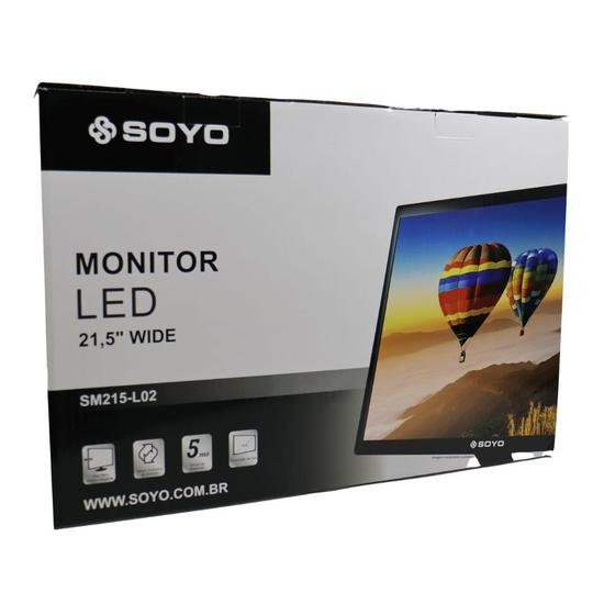 Monitor 21,5" Led Soyo Full Hd - Sm215-l01
