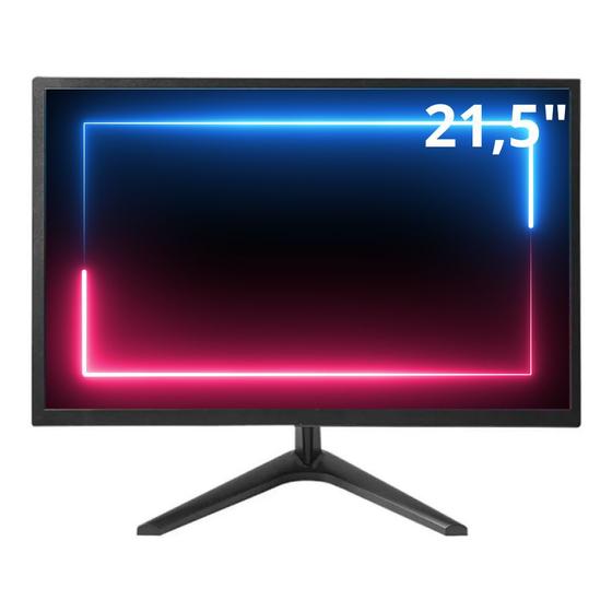 Monitor Fox 21,5" LED HDMI VGA Widescreen - Bivolt Menor preço em Monitor Fox 21,5" LED HDMI VGA Widescreen - Bivolt