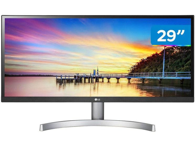 Monitor Full HD LG 29WK600-W 29” IPS LED - 2 HDMI 1 DisplayPort FreeSync Menor preço em Monitor Full HD LG 29WK600-W 29” IPS LED - 2 HDMI 1 DisplayPort FreeSync