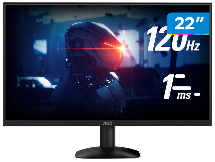 Monitor Gamer 120Hz 1ms AOC B35 22B35HM23 22" Full HD MPRT 1 VGA Menor preço em Monitor Gamer 120Hz 1ms AOC B35 22B35HM23 22" Full HD MPRT 1 VGA