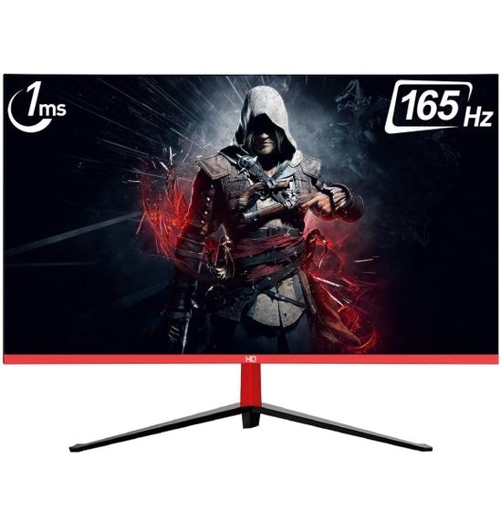 Monitor Gamer 24", 1ms, 144Hz a 165Hz ,Full HD, Curvo, RGB, Display Port, HDMI, AMD FreenSync, Nvidia Gsync, sem bordas, HQ 24GHQG-165 Menor preço em Monitor Gamer 24", 1ms, 144Hz a 165Hz ,Full HD, Curvo, RGB, Display Port, HDMI, AMD FreenSync, Nvidia Gsync, sem bordas, HQ 24GHQG-165