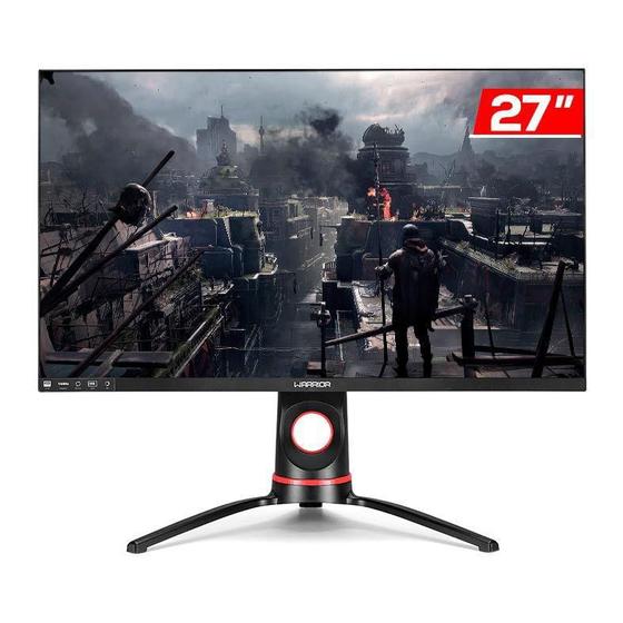 Monitor gamer 27p warrior kaizen ips fhd hdmi dp 144hz mn201 Monitor