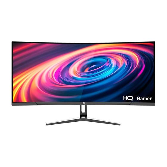 Imagem de Monitor Gamer 34 Curvo 1ms, 165Hz, UltraWide QHD 3440x1440 AMD FreeSync, HDMI, DP, HQ Premium HQ34C16