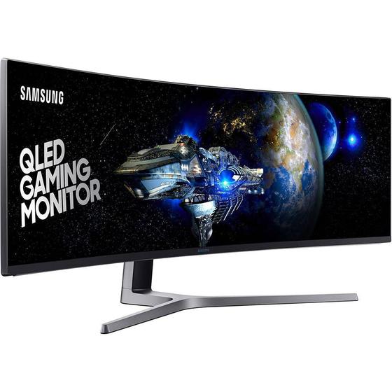 Imagem de MONITOR GAMER 49" SAMSUNG LC49HG90DMLXZD QLED 144Hz 1ms 