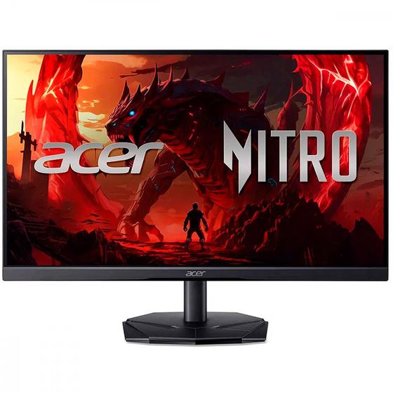 Monitor Gamer Acer Nitro 24,5 Full HD 180Hz 1MS HDMI DP VA HDR Freesync Preto Menor preço em Monitor Gamer Acer Nitro 24,5 Full HD 180Hz 1MS HDMI DP VA HDR Freesync Preto