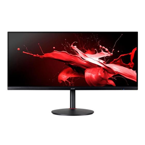 Monitor Gamer Acer Nitro 34 QHD, 144Hz, 1ms, IPS, HDMI e DisplayPort, 99% sRGB, HDR 10, FreeSync, VESA - XV340CK Menor preço em Monitor Gamer Acer Nitro 34 QHD, 144Hz, 1ms, IPS, HDMI e DisplayPort, 99% sRGB, HDR 10, FreeSync, VESA - XV340CK