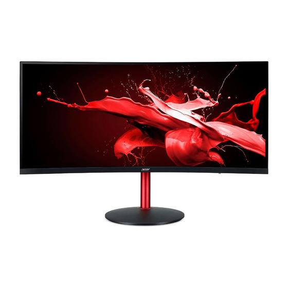 Monitor Gamer Acer Nitro XZ342CK 34" Tela Curva QHD, 144hz, 1ms FreeSync, Alto Falantes e Ajuste de Altura, Bivolt Preto Menor preço em Monitor Gamer Acer Nitro XZ342CK 34" Tela Curva QHD, 144hz, 1ms FreeSync, Alto Falantes e Ajuste de Altura, Bivolt Preto